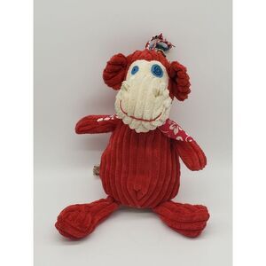 13" Les Deglingos Red Monkey Plush SB1